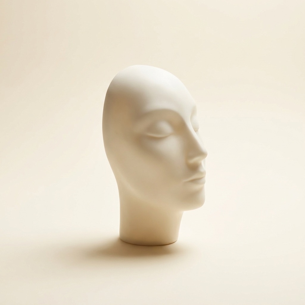 Facial aesthetics — ivory porcelain artwork